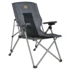 Obelink Campingstühle Mit Verstellbarer Rückenlehne|Faltstühle^Cordoba verstellbarer Faltstuhl - Dark Grey