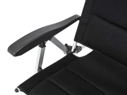 Obelink Corsa Klappstuhl - Black< Campingstühle Mit Verstellbarer Rückenlehne|Klappstühle