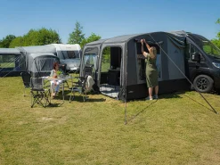 Obelink Corsa Klappstuhl - Black< Campingstühle Mit Verstellbarer Rückenlehne|Klappstühle