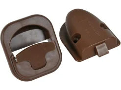 Markenlos Obelink Einbauschloss für Schrank und Tür - Dark brown< Schrankschlösser