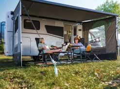 Obelink Wohnwagen Sonnendach Mit Seitenwände|Seitenwände-Emperor Seitenwand rechts - Inklusive Spannstange