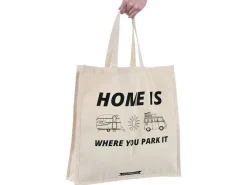 Obelink Klappboxen-Home is where you park it Canvas Tasche