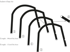 Obelink Airtubes|Airtubes^Hudson 4 Easy Air Haupt Airtube