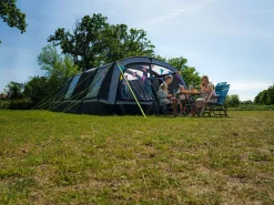 Obelink 6 Personen Tunnelzelte|Verdunkelungszelte-Hudson 6 Poly Easy Air CoolDark Tunnelzelt