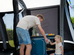 Obelink 6 Personen Tunnelzelte|Verdunkelungszelte-Hudson 6 Poly Easy Air CoolDark Tunnelzelt