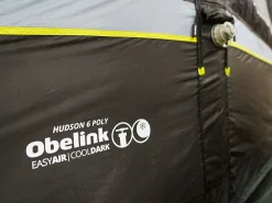 Obelink 6 Personen Tunnelzelte|Verdunkelungszelte-Hudson 6 Poly Easy Air CoolDark Tunnelzelt