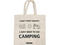 Obelink Klappboxen-I don't need therapy Canvas Tasche