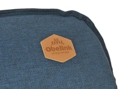 Obelink Ibiza Luxe Klappstuhl - Blue< Campingstühle Mit Verstellbarer Rückenlehne|Klappstühle