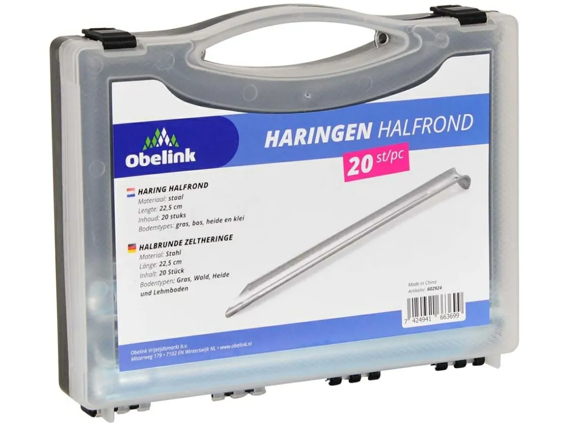 Obelink Heringe|Heringe^Koffer mit Halbrunde Heringe