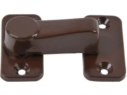 Markenlos Türverriegelung-Obelink Kunststoff Türfeststeller - Dark brown
