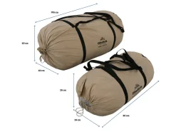 Obelink Miami 5 TC Easy Air aufblasbares Tunnelzelt< 5 Personen Tunnelzelte|5 Personen Zelte Aufblasbar