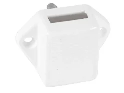 Markenlos Schrankschlösser-Obelink Mini Schrank- und Toilettentürverschluss - White