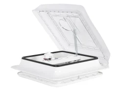 Obelink Dachluken Ventilatoren|Dachluken^Panorama 28 x 28 Dachluke mit Ventilator - Transparent