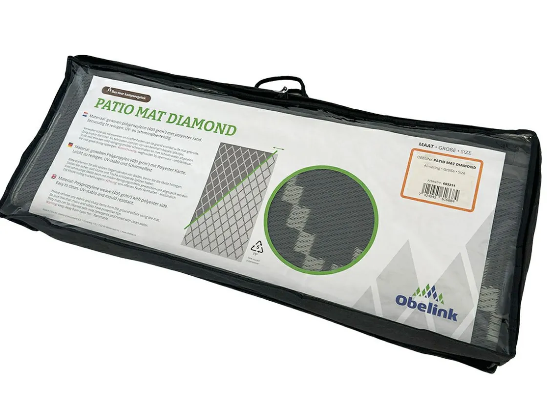 Obelink Teppiche|Teppiche^Patio Matte Diamond 500 x 250 cm Zeltteppich