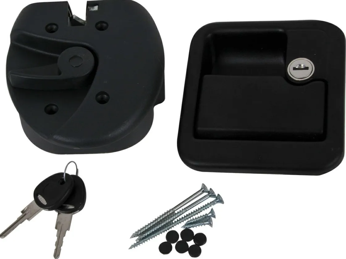 Markenlos Türschlösser-Obelink Pro Tec Türschloss - Black