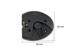 Markenlos Türschlösser-Obelink Pro Tec Türschloss - Black