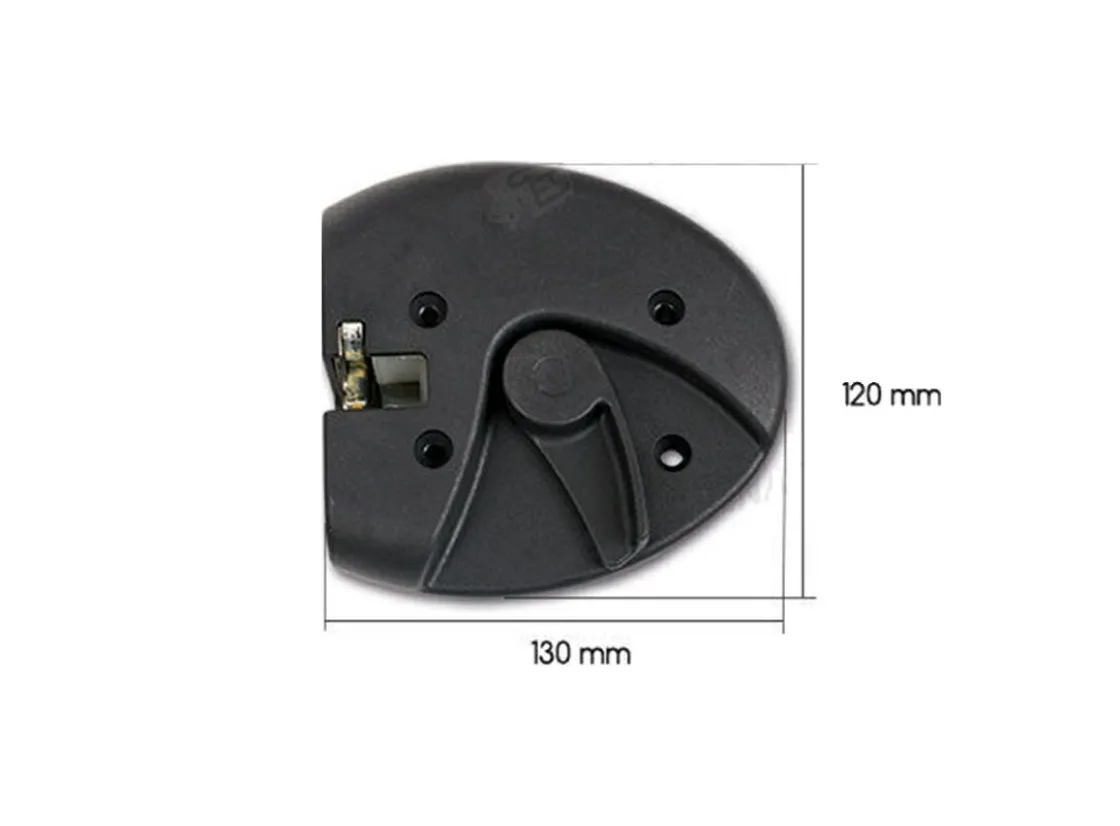 Markenlos Türschlösser-Obelink Pro Tec Türschloss - Black