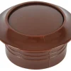 Markenlos Schrankschlösser-Obelink Push-Lock Knopf - Brown
