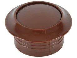 Markenlos Schrankschlösser-Obelink Push-Lock Knopf - Brown