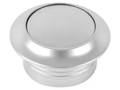 Markenlos Schrankschlösser-Obelink Push-Lock Knopf - Silver