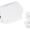 Markenlos Schrankschlösser-Obelink Push-Lock Set - White