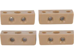 Markenlos Eckverbinder-Obelink PVC Eckverbinder - Light brown