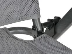 Obelink Queen Luxe 3D Klappstuhl - Grey< Campingstühle Mit Verstellbarer Rückenlehne|Klappstühle