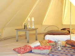 Obelink Baumwollzelte 4 Personen|Rundzelte^Sahara 400 Deluxe Rundzelt