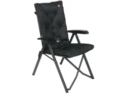 Obelink Sensa 2D verstellbarer Faltstuhl - Black< Campingstühle Mit Verstellbarer Rückenlehne|Faltstühle