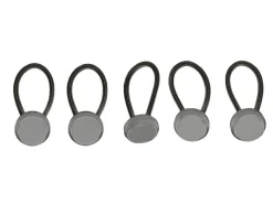 Obelink Set Gummischlaufen mit flachem Knopf - 9 cm< Markisen Ersatzteile|Zeltgummis