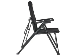 Obelink Campingstühle Mit Verstellbarer Rückenlehne|Faltstühle-Sevilla 3D verstellbarer Faltstuhl - Black