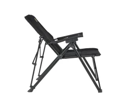 Obelink Campingstühle Mit Verstellbarer Rückenlehne|Faltstühle-Sevilla 3D verstellbarer Faltstuhl - Black