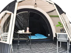 Obelink Baumwollzelte 4 Personen|4 Personen Tunnelzelte-Summer 4 TC XL Easy Air Tunnelzelt
