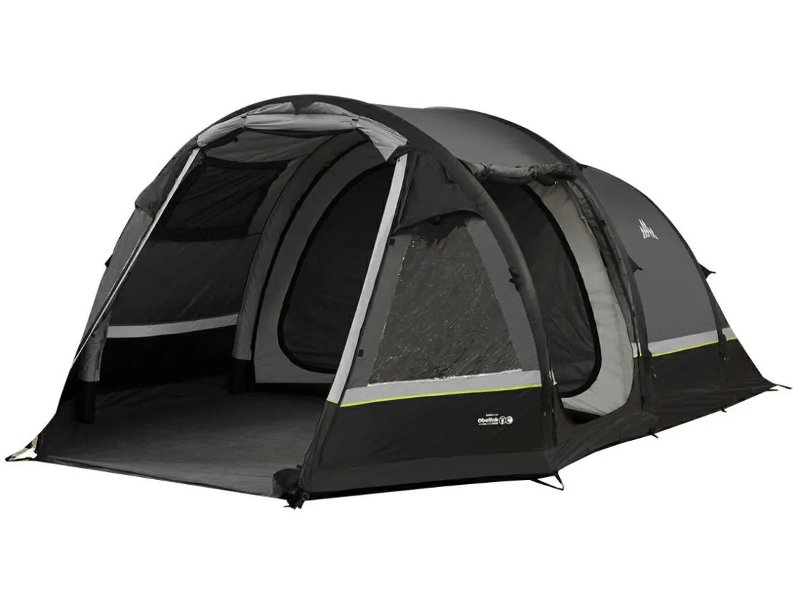 Obelink 4 Personen Tunnelzelte|4 Personen Zelte Aufblasbar^Summer 4 XL Easy Air CoolDark Tunnelzelt