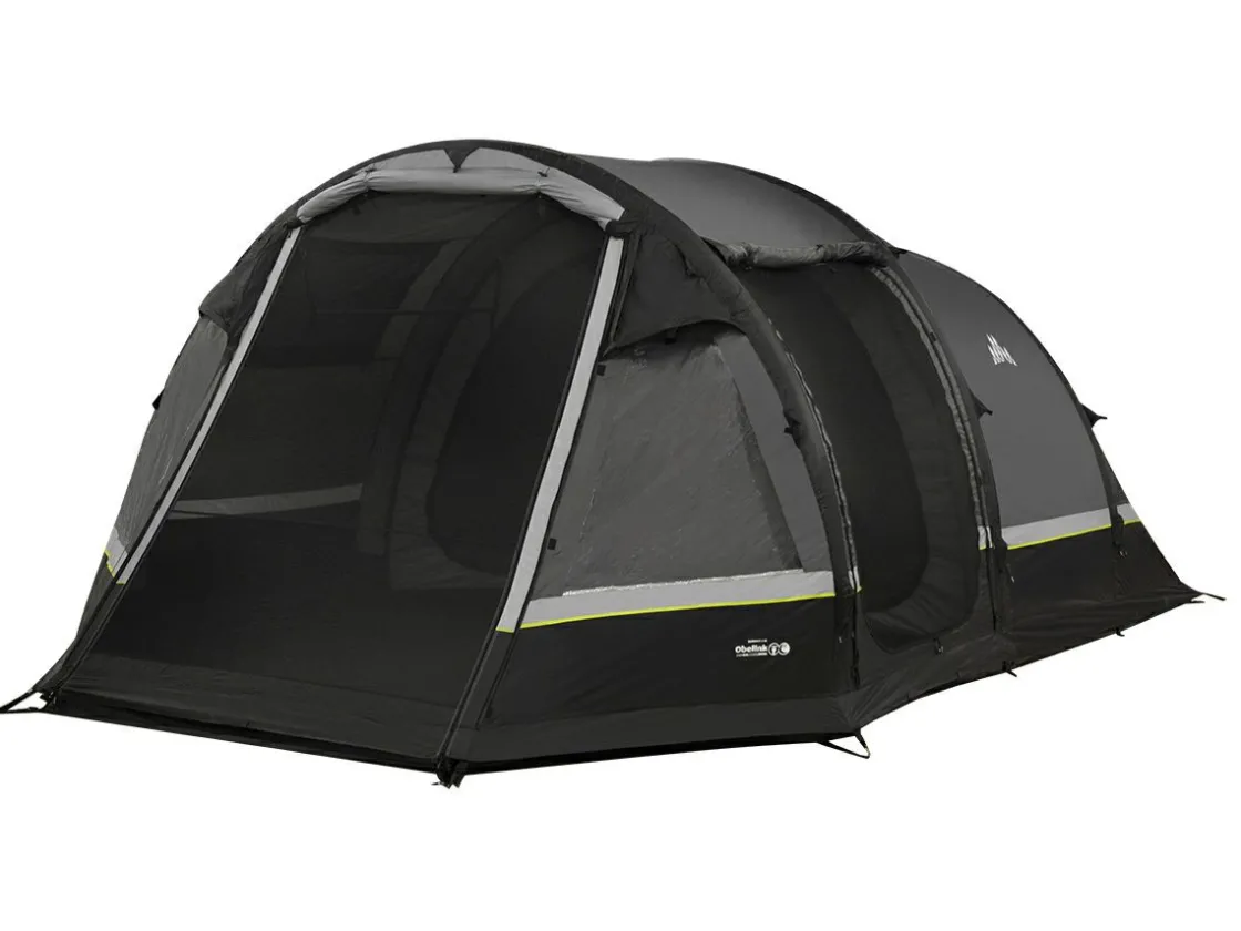 Obelink 4 Personen Tunnelzelte|4 Personen Zelte Aufblasbar^Summer 4 XL Easy Air CoolDark Tunnelzelt