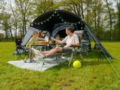 Obelink 4 Personen Tunnelzelte|4 Personen Zelte Aufblasbar^Summer 4 XL Easy Air CoolDark Tunnelzelt