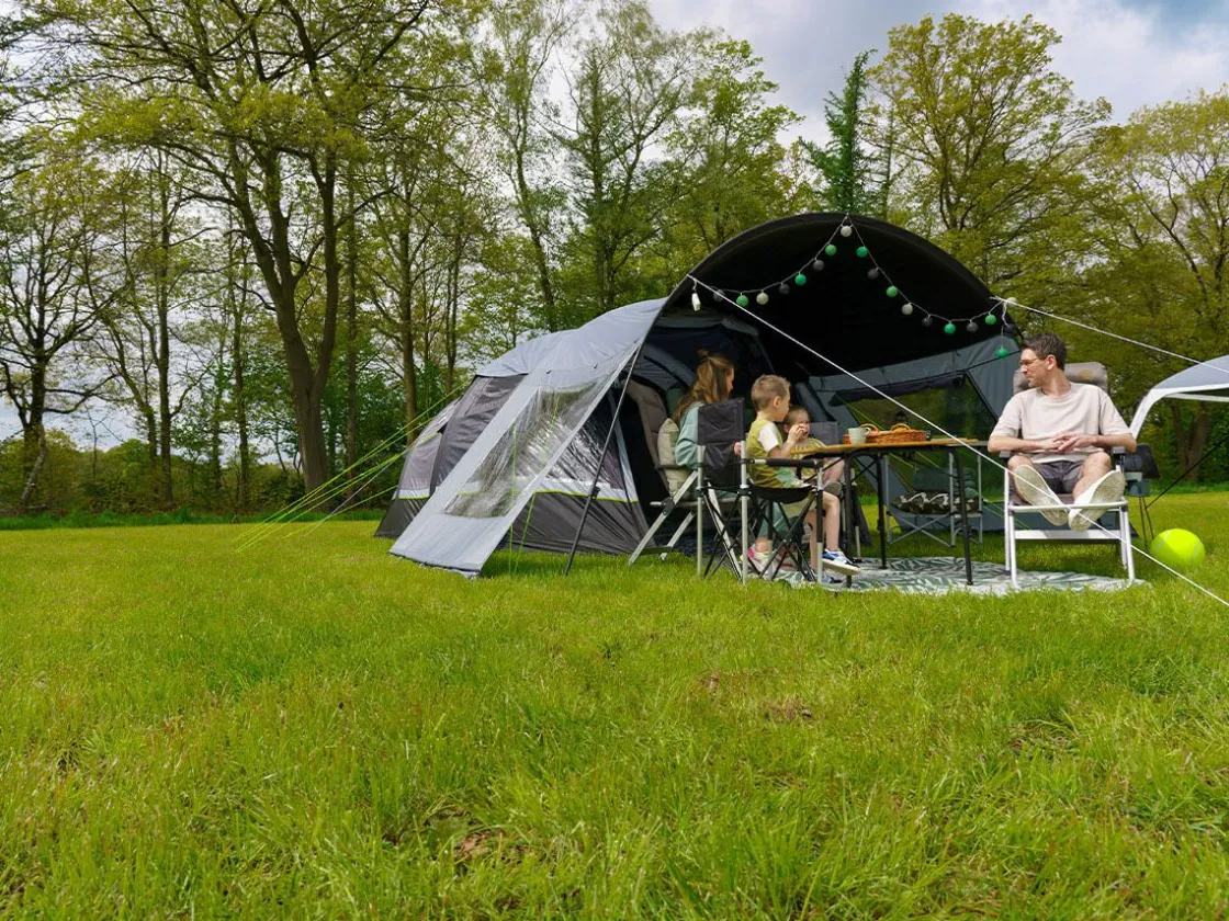 Obelink 4 Personen Tunnelzelte|4 Personen Zelte Aufblasbar^Summer 4 XL Easy Air CoolDark Tunnelzelt