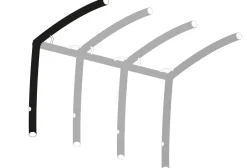 Obelink Airtubes|Airtubes-Viera/Monaco/Ambassador 320/380/420 Easy Air Connected Haupt Airtube Links