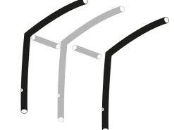 Obelink Airtubes|Airtubes-Viera/Palma 320 Easy Air Haupt Airtube Links/Rechts