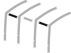 Obelink Airtubes|Airtubes-Viera/Palma 280/390 Easy Air Quer Airtube