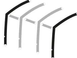 Obelink Airtubes|Airtubes-Viera/Palma 280/390 Easy Air Haupt Airtube Links/Rechts