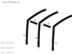 Obelink Airtubes|Airtubes-Viera/Palma 320 Easy Air Quer Airtube