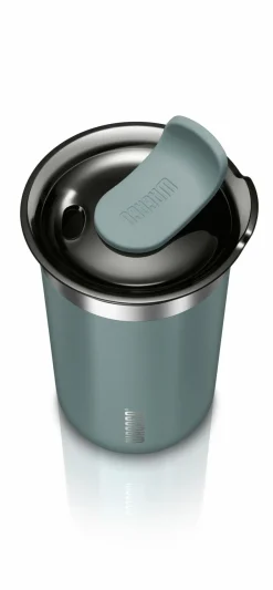 Wacaco Octaroma Lungo Thermobecher - Cadet Blue< Trinkflaschen