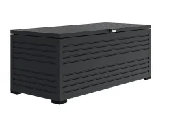 Markenlos Auflagenboxen^Orion Sit & Store 590 liter Aluminium Aufbewahrungsbox
