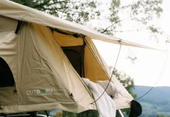 OutdoorU Dachzelte|5 Personen Dachzelte^Expedition 5 Pers Dachzelt inkl. Leiter& Cover - Grau