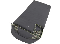 Outwell Deckenschlafsäcke|Sommerschlafsäcke^Camper Grey Schlafsack - Rechts