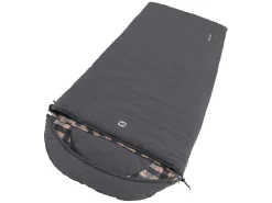 Outwell Deckenschlafsäcke|Sommerschlafsäcke^Camper Grey Schlafsack - Rechts