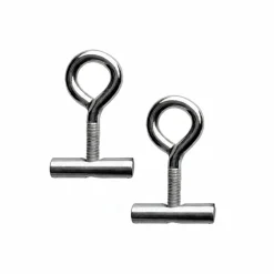 040 Parts Kederschienen-040parts 6 mm Kederstopper mit Ösenschraube - Set von 2