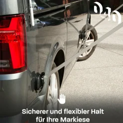 Markenlos Ankerplatten^040Parts Saugnapf Markisenhalter - VW T5 T6 T7
