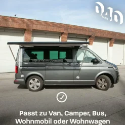 Markenlos 040Parts VW T4 T5 T6 T7 Markisenhalter - 2er Set< Ankerplatten
